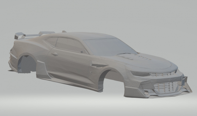 camaro 2016 bumblebee transformers Model do druku 3D .c4d .max .obj .3ds .fbx .stl .blend 
