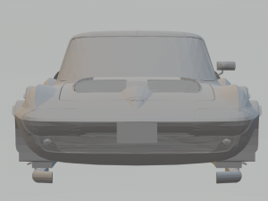 1966 corvette grand sport 3D Принт Модель