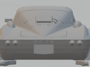 1966 corvette grand sport 3D Принт Модель