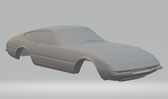 ferrari365gtbdaytona Model Cetak 3D .c4d .max .obj .3ds .fbx .stl .blend