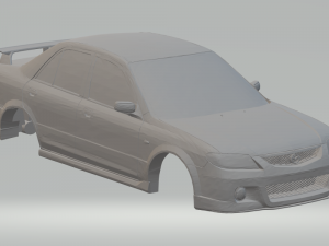 Mazda mazdaspeed familia 2001 3D Model