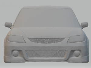 Mazda mazdaspeed familia 2001 3D Модель