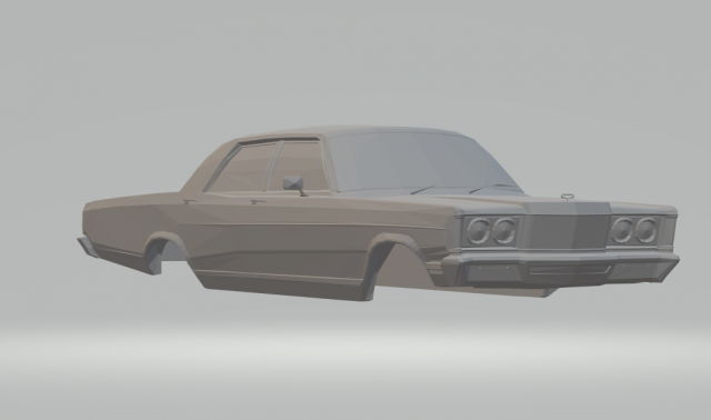 landau ltd 1980 3Dプリントモデル .c4d .max .obj .3ds .fbx .stl .blend 