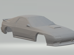 mazda rx-7 fc3s touge edition Modelo de impresión 3D