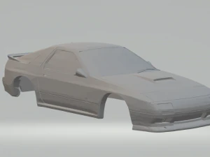 mazda rx-7 fc3s touge edition 3D Print Model