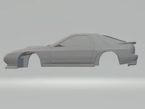 mazda rx-7 fc3s touge edition 3D Print Model