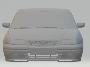 mazda 626 3Dプリントモデル