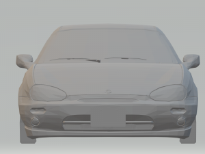 mazda mx3 3D Принт Модель
