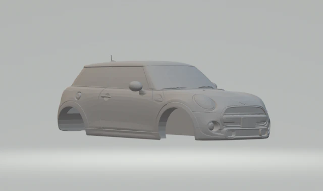 minicooper cooper s 2014 3D Print Model .c4d .max .obj .3ds .fbx .stl .blend 