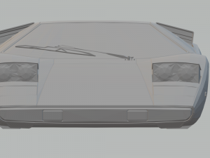 lamborghinicountach lp 400 Modèles 3D en vedette