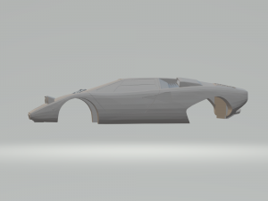 lamborghinicountach lp 400 Modèles 3D en vedette