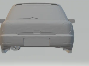 subaru impreza wrx sti wagon 2002 3D Print Model