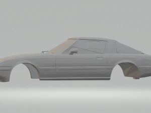 mazda rx7 1985 3D Print Model