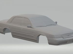 crown victoria sedan 3D Print Model