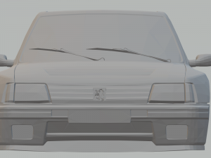 peugeot 205 wrc 3D Принт Модель