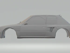 peugeot 205 wrc 3D Print Model