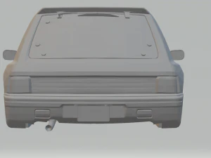 peugeot 205 wrc 3D Print Model