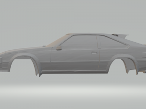 toyota celica supra mk2 3D प्रिंट मॉडल