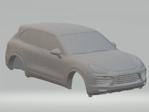porshe cayenne turbo 2014 Modelo de Impressão 3D