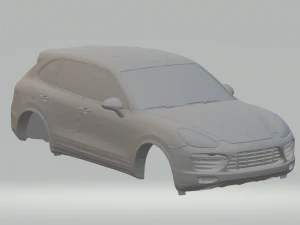 porshe cayenne turbo 2014 3D Print Model