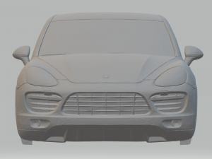 porshe cayenne turbo 2014 3D 打印模型