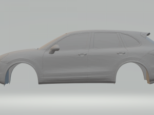 porshe cayenne turbo 2014 3D 打印模型