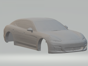 porsche panamera 3D प्रिंट मॉडल