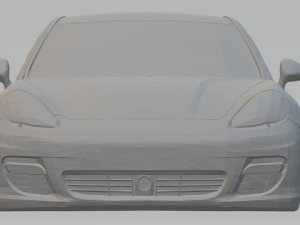 porsche panamera 3Dプリントモデル