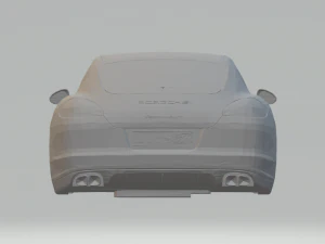 porsche panamera 3D Print Model