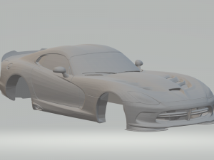 dodge viper edition gtc 2017 3D Print Model