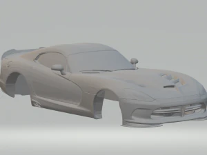 道奇蝰蛇版 GTC 2017 3D 打印模型