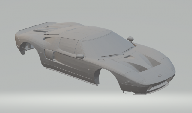 gt 40 2005 3D प्रिंट मॉडल .c4d .max .obj .3ds .fbx .stl .blend