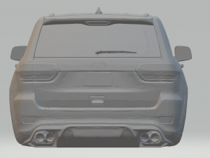 jeep grand cherokee trackhawk 2018 3D Print Model