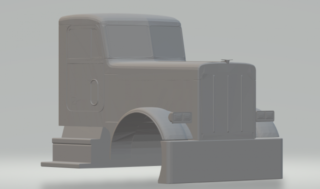 peterbilt 387 Model do druku 3D .c4d .max .obj .3ds .fbx .stl .blend 