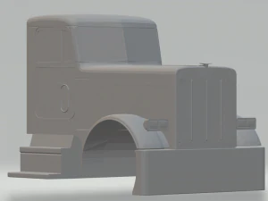 彼得比尔特 387 3D 打印模型