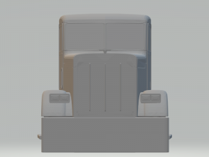 peterbilt 387 Model do druku 3D