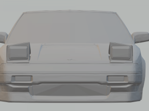 toyota mr2 1984 3D Print Model