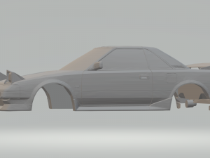 toyota mr2 1984 3D Print Model