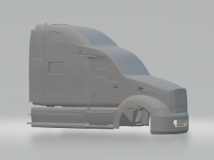 peterbilt 387 2009 Modelo de impresión 3D
