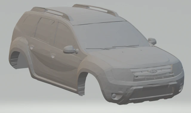 renault dacia duster 3D Print Model .c4d .max .obj .3ds .fbx .stl .blend 