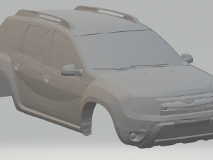 renault dacia duster Modèles 3D en vedette