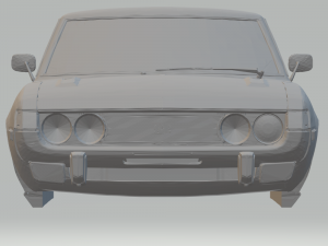 toyota celica gt 1976 3Dプリントモデル