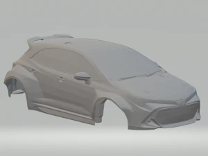 2019 toyota corolla hatchback drift 3D Print Model