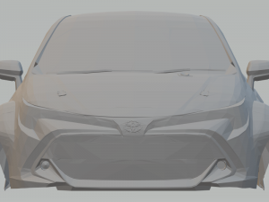 2019 toyota corolla hatchback drift 3D Print Model