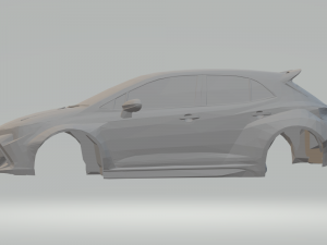 2019 toyota corolla hatchback drift 3D Print Model