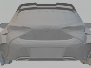 2019 toyota corolla hatchback drift 3D Print Model