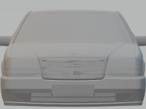 mercedes-benz - s-class 3D 프린트 모델