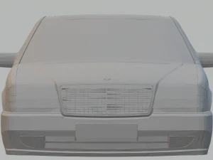 mercedes-benz - s-class 3D Print Model