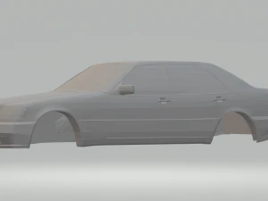 mercedes-benz - s-class 3D Print Model
