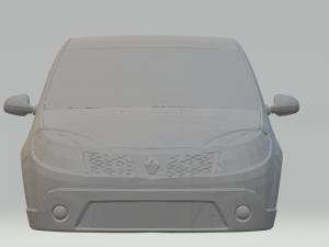 renault sandero 3D 打印模型